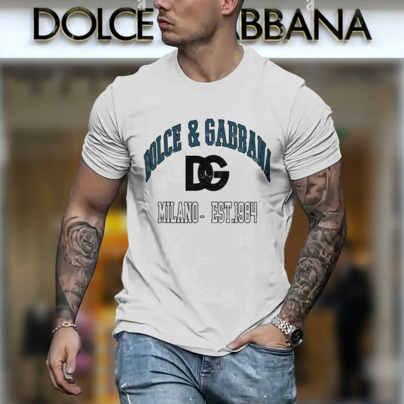 New 2025 – D Luxury Brand Premium T-Shirt Outfit For Men – Max012431
