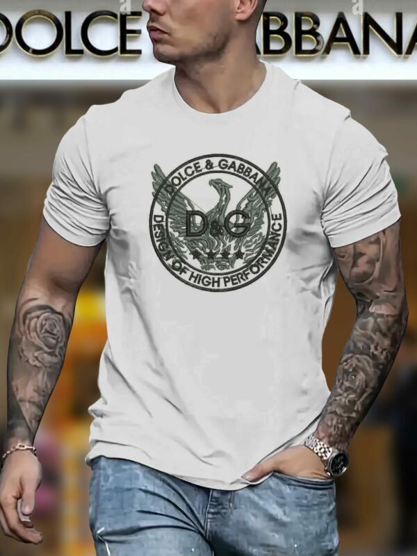 New 2025 – D Luxury Brand Premium T-Shirt Outfit For Men -Max012415