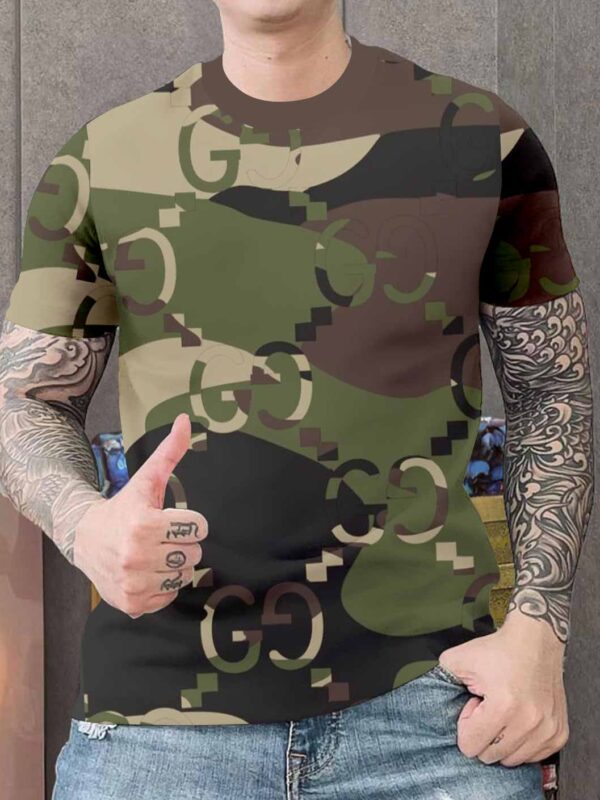 New 2025-  G  Luxury  Brand Premium T-Shirt Outfit For Men Women – Max011569