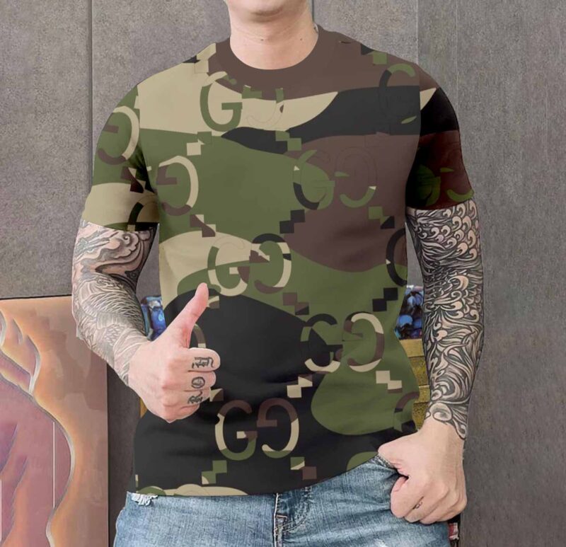 New 2025-  G  Luxury  Brand Premium T-Shirt Outfit For Men Women – Max011569