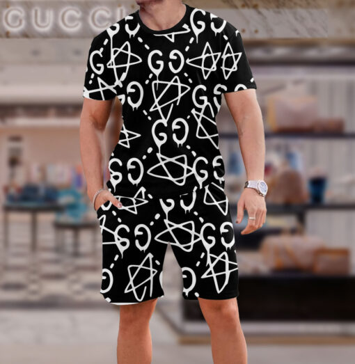 2025 – Set G Tracksuit T-shirt & Shorts –   – Max011842