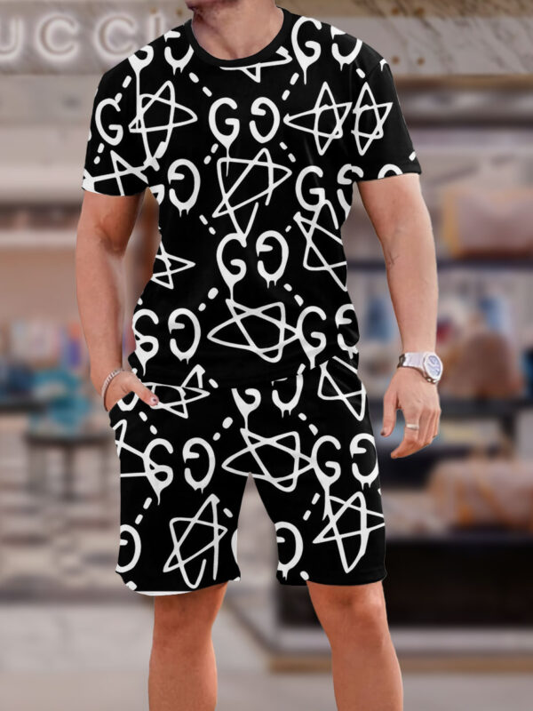 2025 – Set G Tracksuit T-shirt & Shorts –   – Max011842