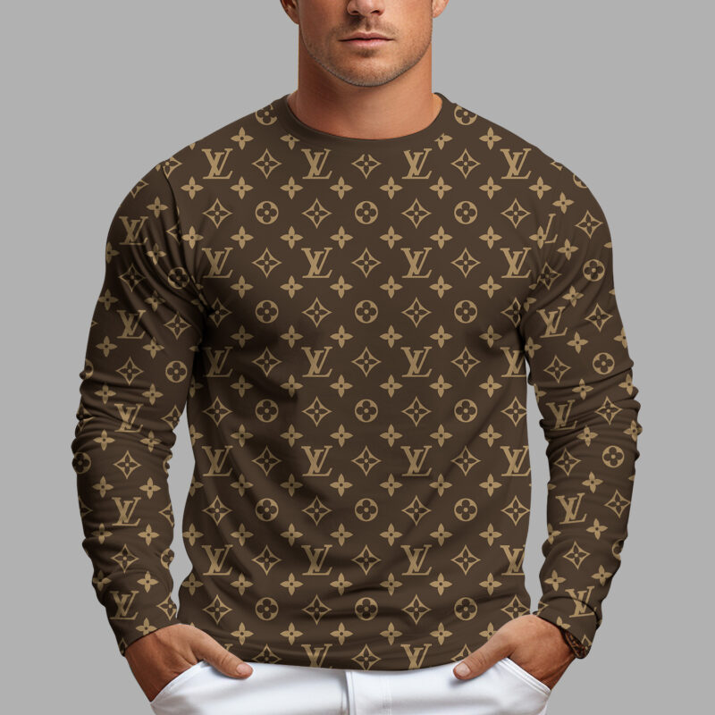 New 2025- Long Sleeves Shirt  for men women luxury brand clothing clothes outfit -PU24112119