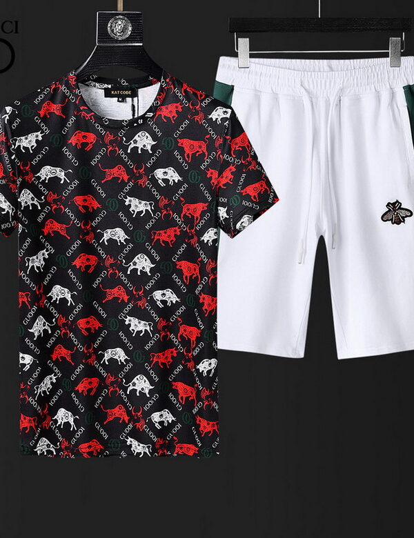 2024 – Set G Tracksuit T-shirt & Shorts –   – Max02823