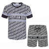 2024 – Set D  Tracksuit T-shirt & Shorts – Max4563