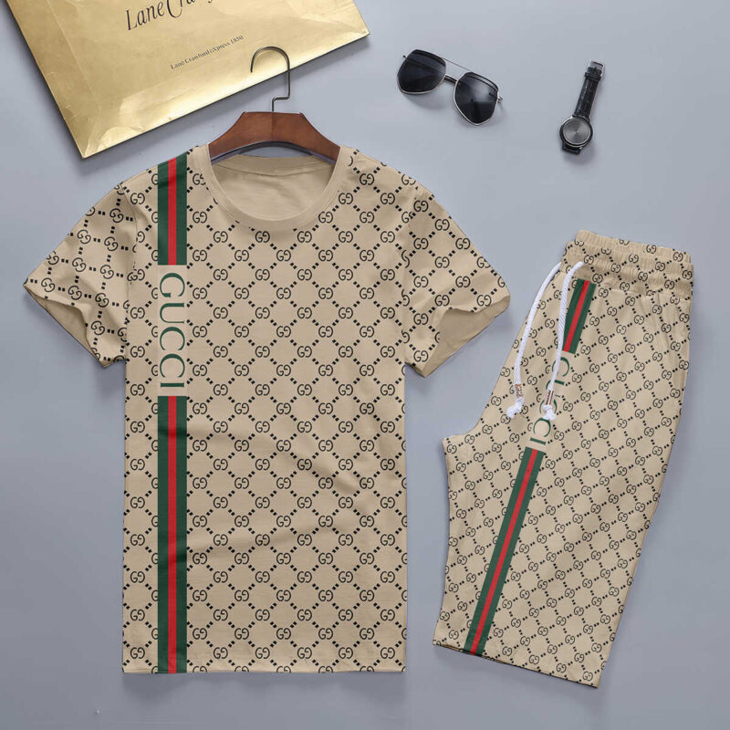 2025 – Set G Tracksuit T-shirt & Shorts –   – TU24051061