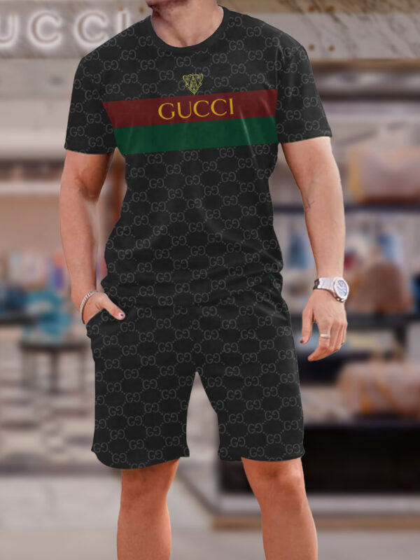 2025 – Set G Tracksuit T-shirt & Shorts –   – Max011844