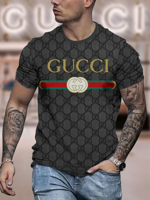 New 2025-  G  Luxury  Brand Premium T-Shirt Outfit For Men Women – Max011590