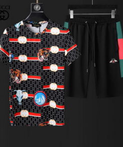 2024 – Set G Tracksuit T-shirt & Shorts –   – Max02845