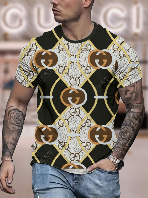 New 2025-  G  Luxury  Brand Premium T-Shirt Outfit For Men Women – Max011615