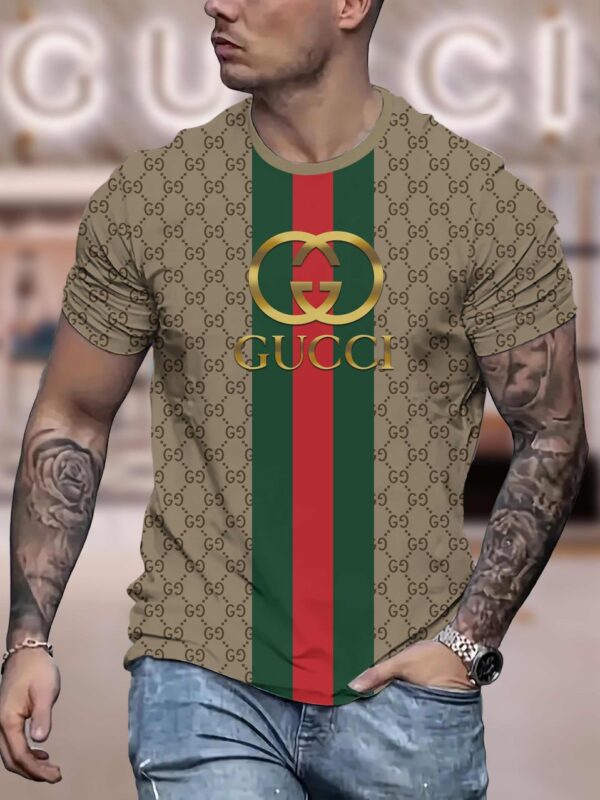 New 2025-  G  Luxury  Brand Premium T-Shirt Outfit For Men Women – Max011571