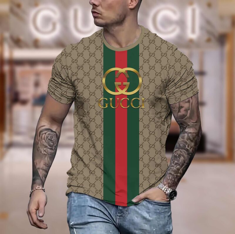 New 2025-  G  Luxury  Brand Premium T-Shirt Outfit For Men Women – Max011571