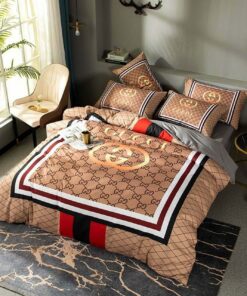 G  Premium Fashion Limited Luxury Brand Bedding Set Home Decor – Min00363