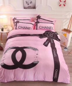 Chanel Premium Fashion Limited Luxury Brand Bedding Set Home Decor -Min00474
