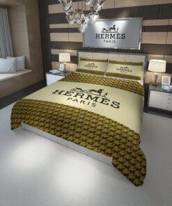 Hermes Limited Luxury Brand Bedding Set Home Decor –  Max010111