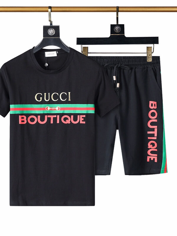 2025 – Set G Tracksuit T-shirt & Shorts –   –Max240511238