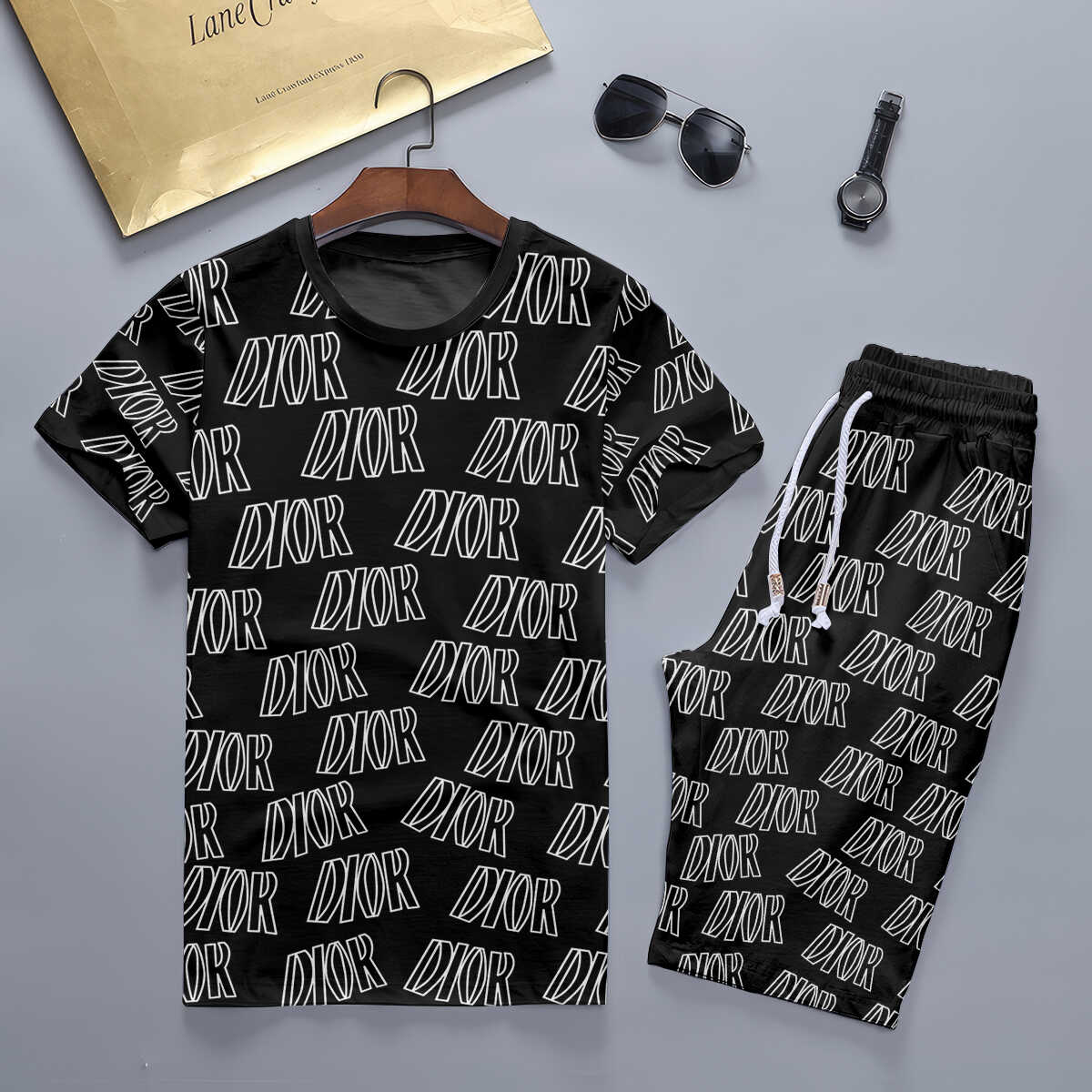2025 – Set D  Tracksuit T-shirt & Shorts – TU24051310