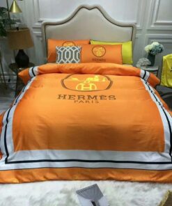Hermes Limited Luxury Brand Bedding Set Home Decor – Max010081