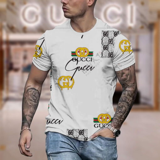 New 2025-  G  Luxury  Brand Premium T-Shirt Outfit For Men Women – Max011614