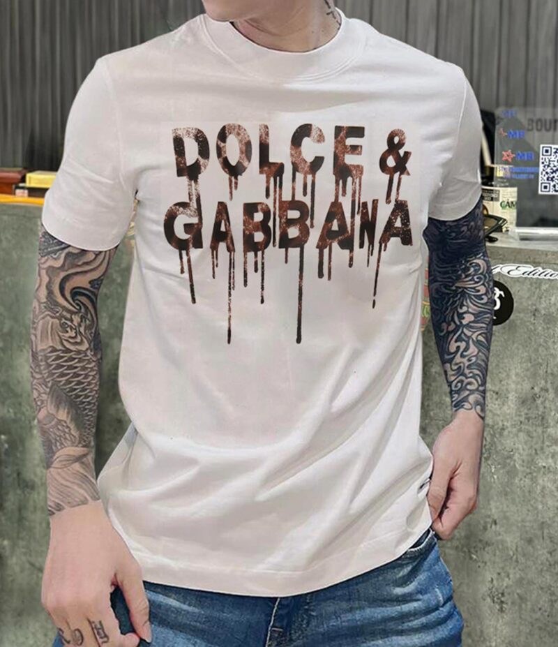 New 2025 – D Luxury Brand Premium T-Shirt Outfit For Men -Max012687