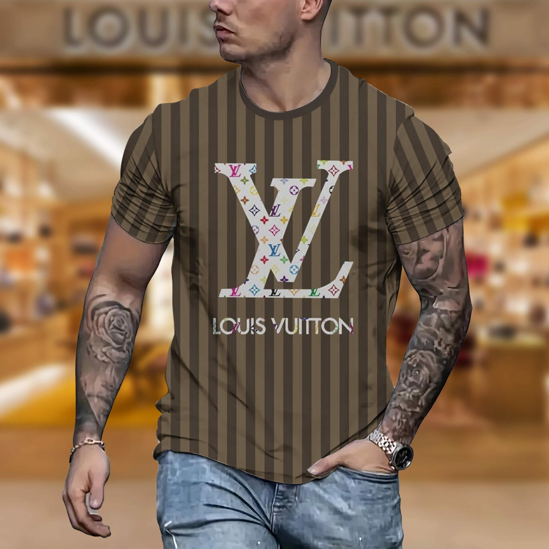 2025 – L  Luxury Brand Premium T-Shirt Outfit For Men -Max011796