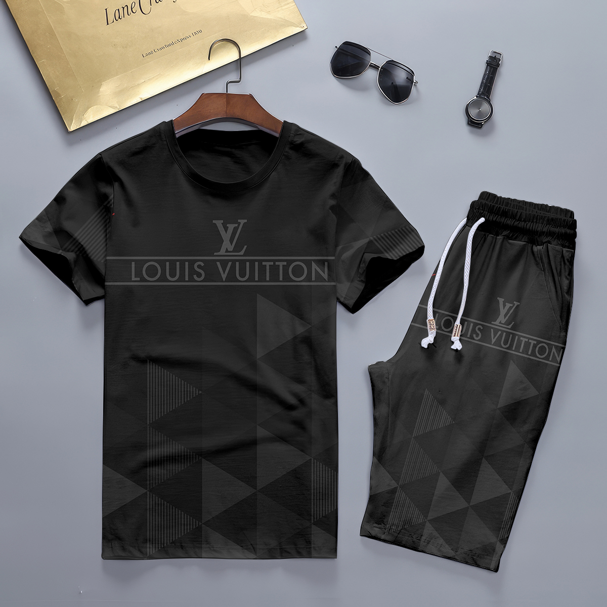 2025 – Set L  Tracksuit T-shirt & Shorts – TU240510107