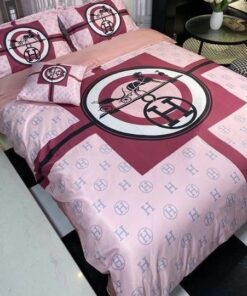 Hermes Limited Luxury Brand Bedding Set Home Decor – Max010131