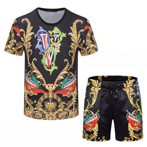 2024 – Set V Tracksuit T-shirt & Shorts –  Max01076