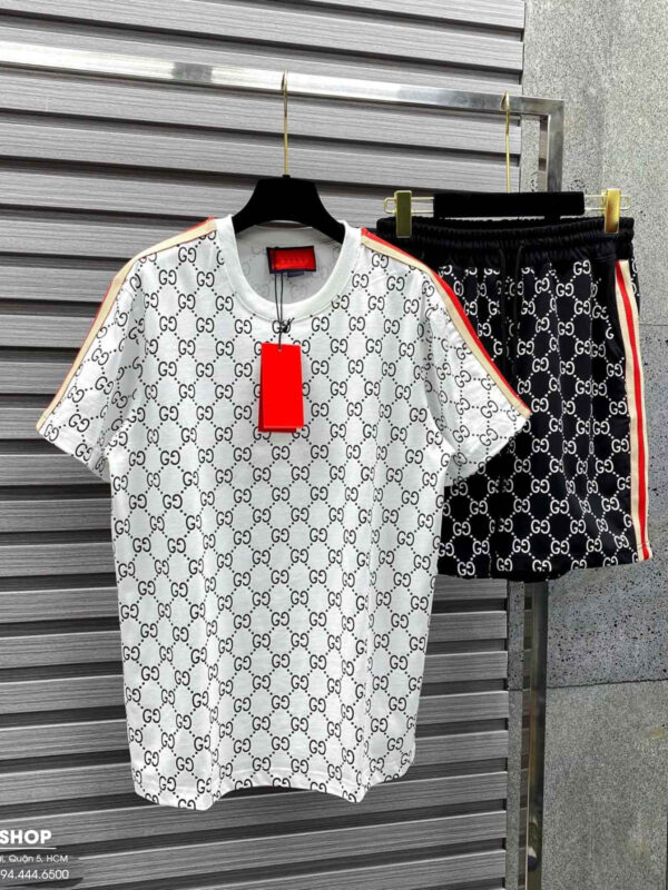 2024 – Set G Tracksuit T-shirt & Shorts –   – Max08350