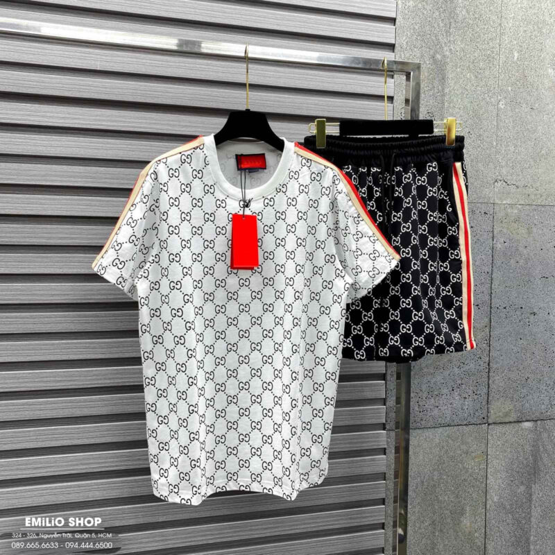 2024 – Set G Tracksuit T-shirt & Shorts –   – Max08350