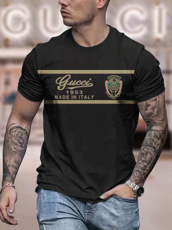 New 2025-  G  Luxury  Brand Premium T-Shirt Outfit For Men Women – Max012104
