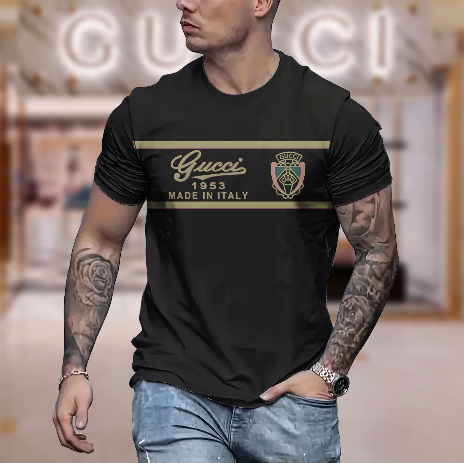 New 2025-  G  Luxury  Brand Premium T-Shirt Outfit For Men Women – Max012104