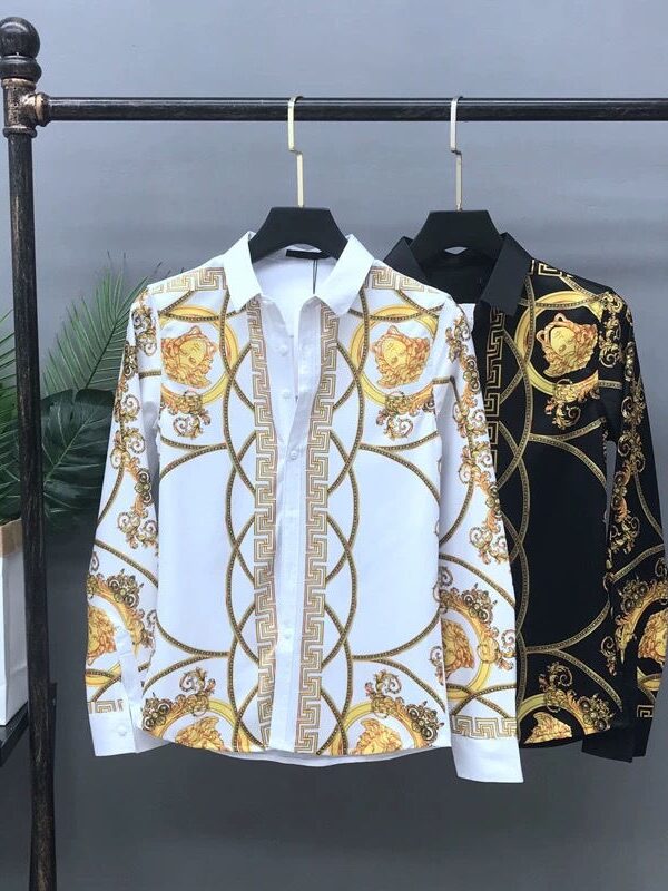 (Black & White)Limited Editions Perfect Long Sleeve Shirt Max-00330