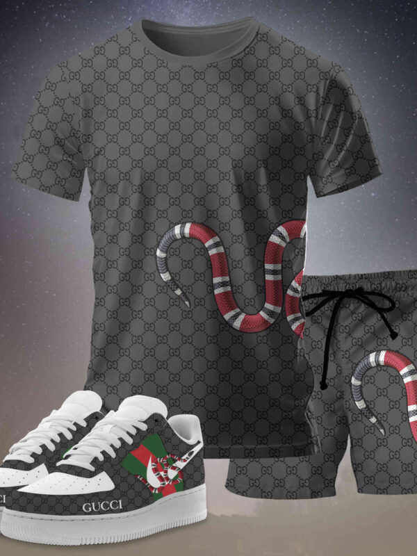New 2025 – Set G Tracksuit  Air Force 1 & T-shirt & Shorts – chic210414