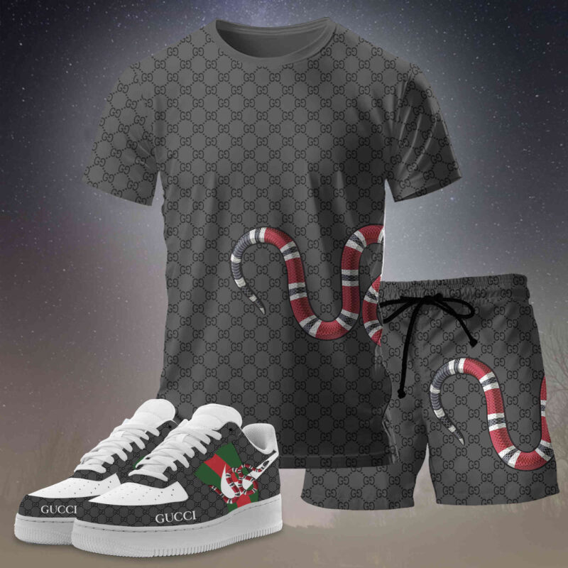 New 2025 – Set G Tracksuit  Air Force 1 & T-shirt & Shorts – chic210414