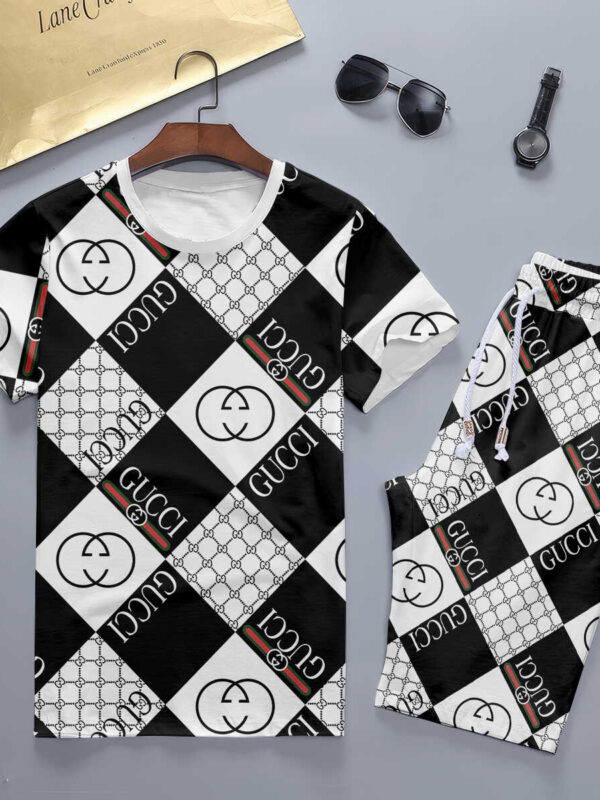 2025 – Set G Tracksuit T-shirt & Shorts –   – TU24051066
