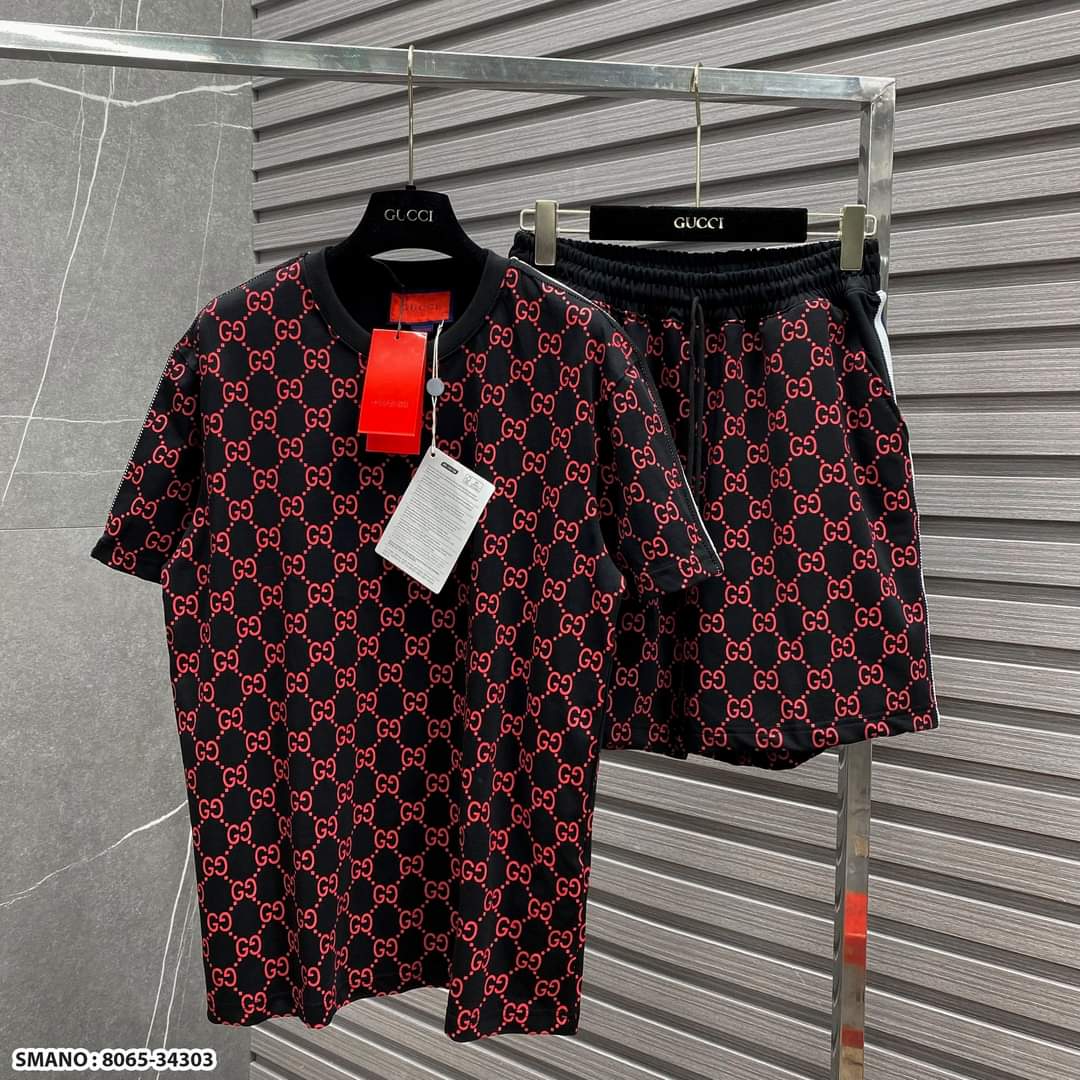 2024 – Set G Tracksuit T-shirt & Shorts –   – Max08144