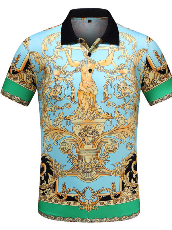 Limited Edition V  Polo Shirt For Men – B9G-PO-Max3081