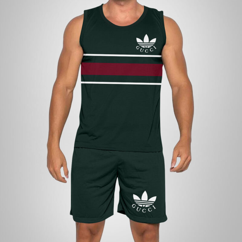 New 2025 -G Luxury Brand Premium Tanktop & Shorts Outfit For Men -Max012626