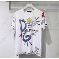 New 2024 – D Luxury Brand Premium T-Shirt Outfit For Men Max4977