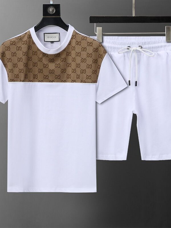 2025 – Set G Tracksuit T-shirt & Shorts –   –Max240511237
