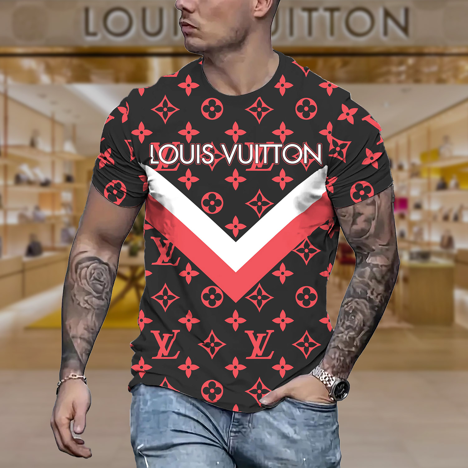 2025 – L  Luxury Brand Premium T-Shirt Outfit For Men -Max011475