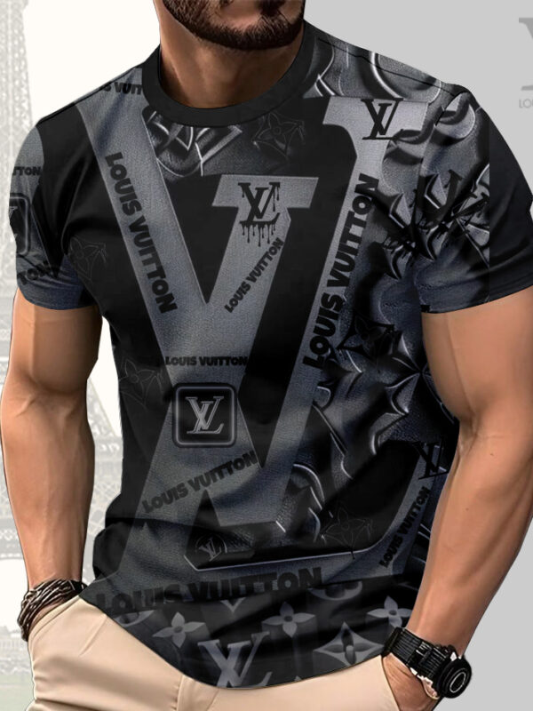 2025 – L  Luxury Brand Premium T-Shirt Outfit For Men -Max18042501