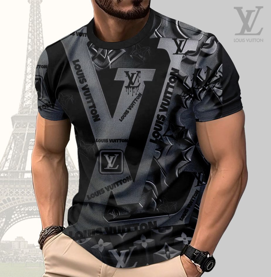 2025 – L  Luxury Brand Premium T-Shirt Outfit For Men -Max18042501