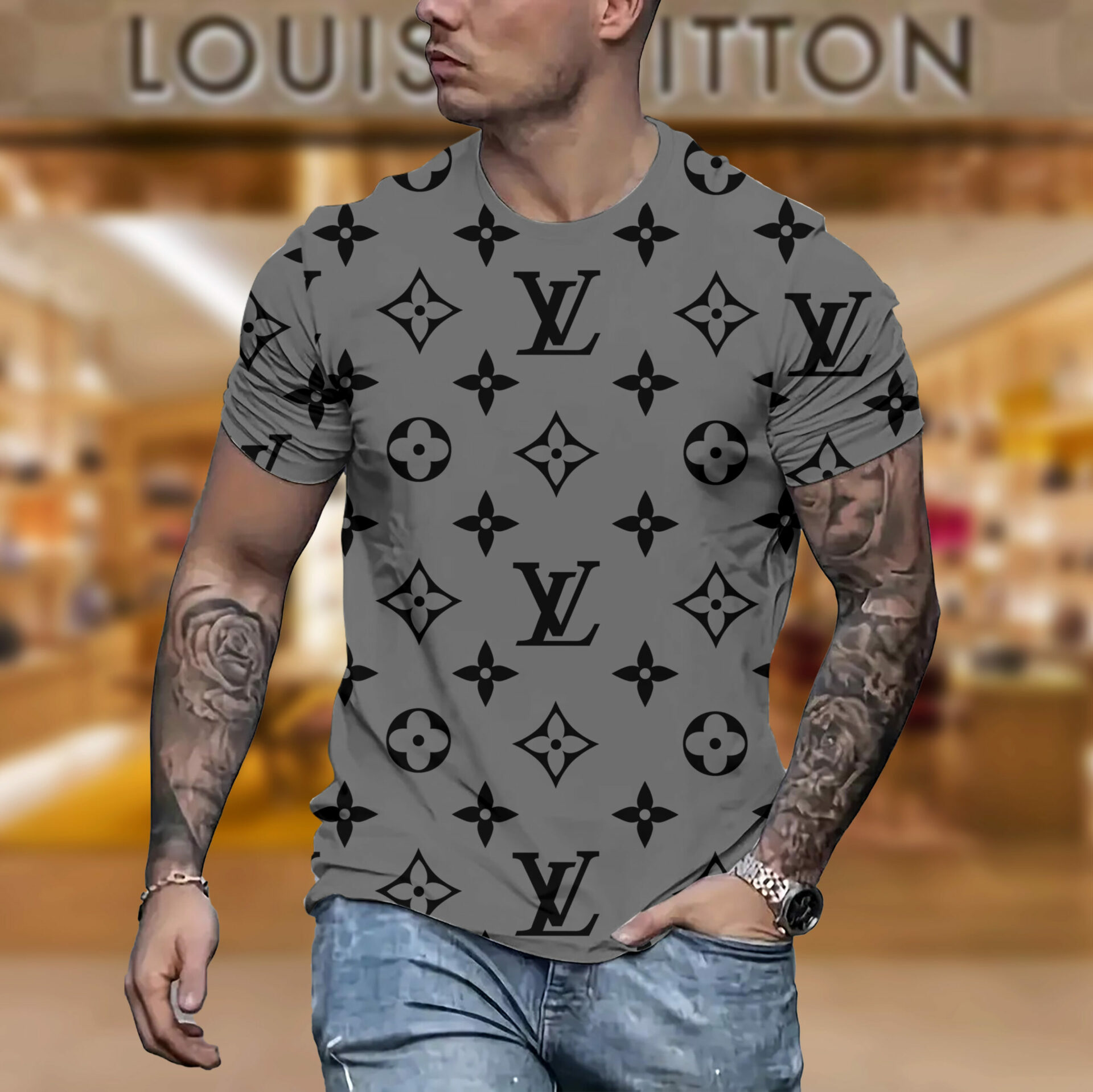 2025 – L  Luxury Brand Premium T-Shirt Outfit For Men -Max011446