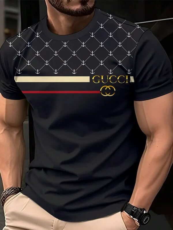 New 2025-  G  Luxury  Brand Premium T-Shirt Outfit For Men Women – Max22032503