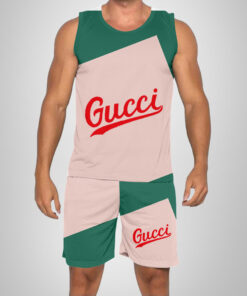 New 2025 -G Luxury Brand Premium Tanktop & Shorts Outfit For Men -Max012610