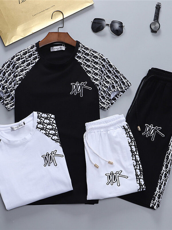 2025 – Set D  Tracksuit T-shirt & Shorts – Max240523520