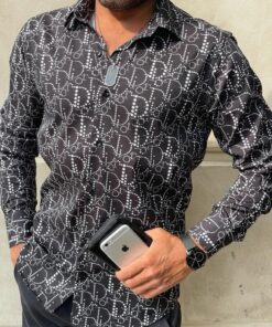D Long Sleeve Shirt For Men – B9G-CCY-Max06423