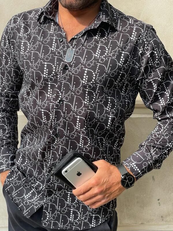 D Long Sleeve Shirt For Men – B9G-CCY-Max06423